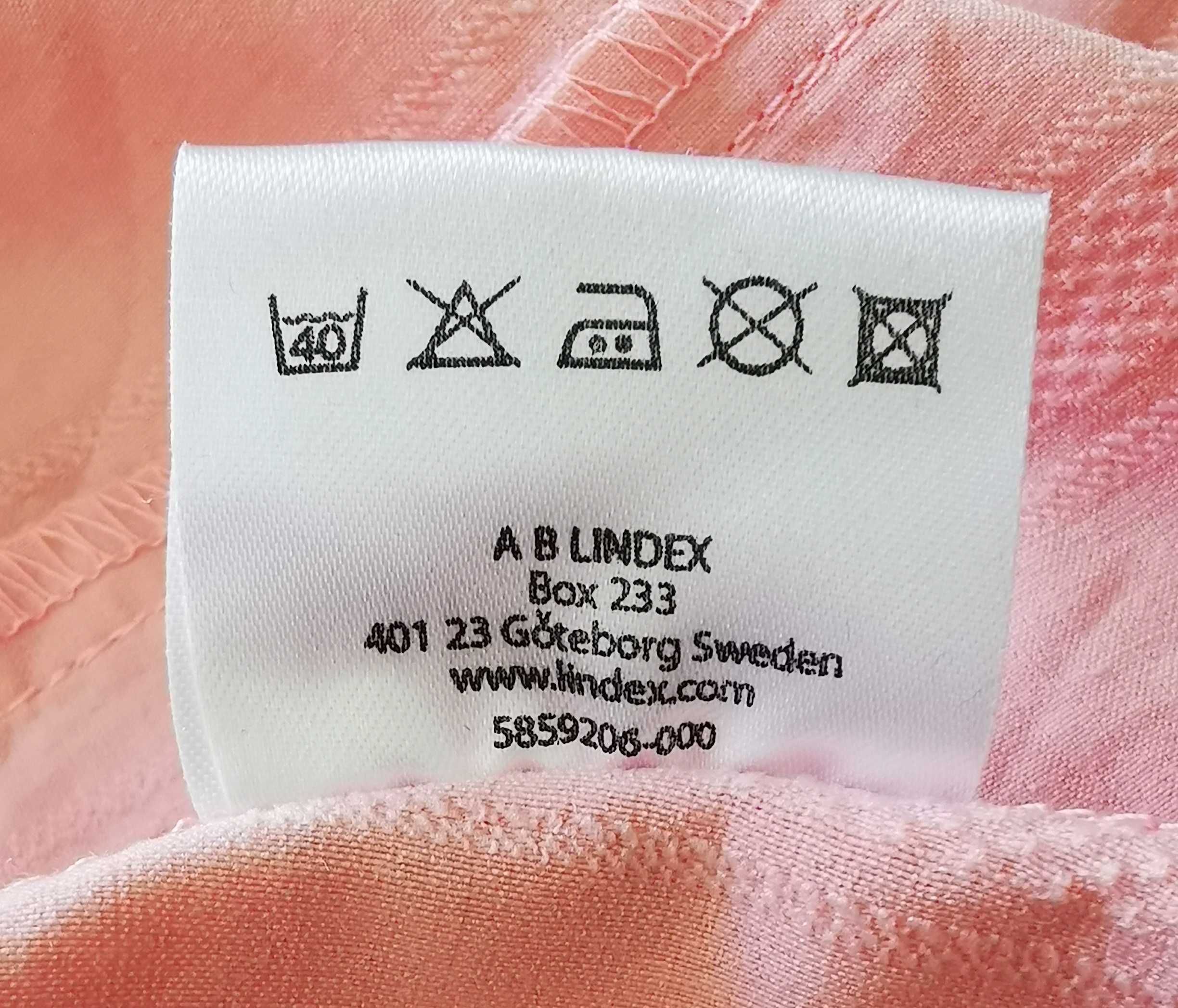 Риза от Швеция (верига Lindex), нова, розова, памучна стреч