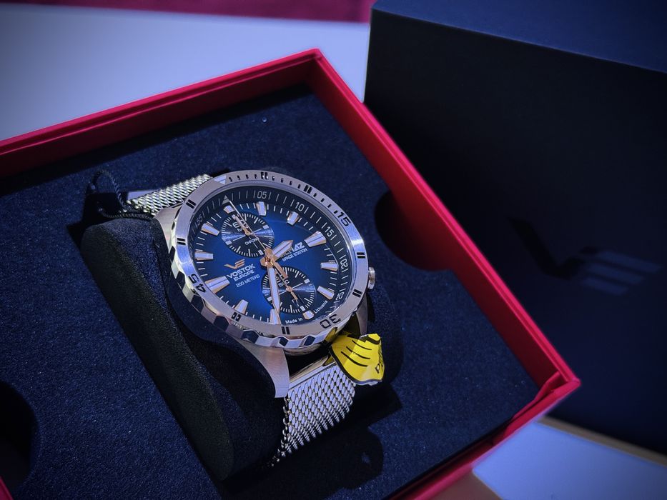 Vostok Europe Almaz - 6S11-320A675, Мъжки кварцов часовник ( НОВ )