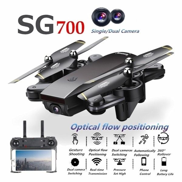 Дрон Xmart Folding SG700D Black