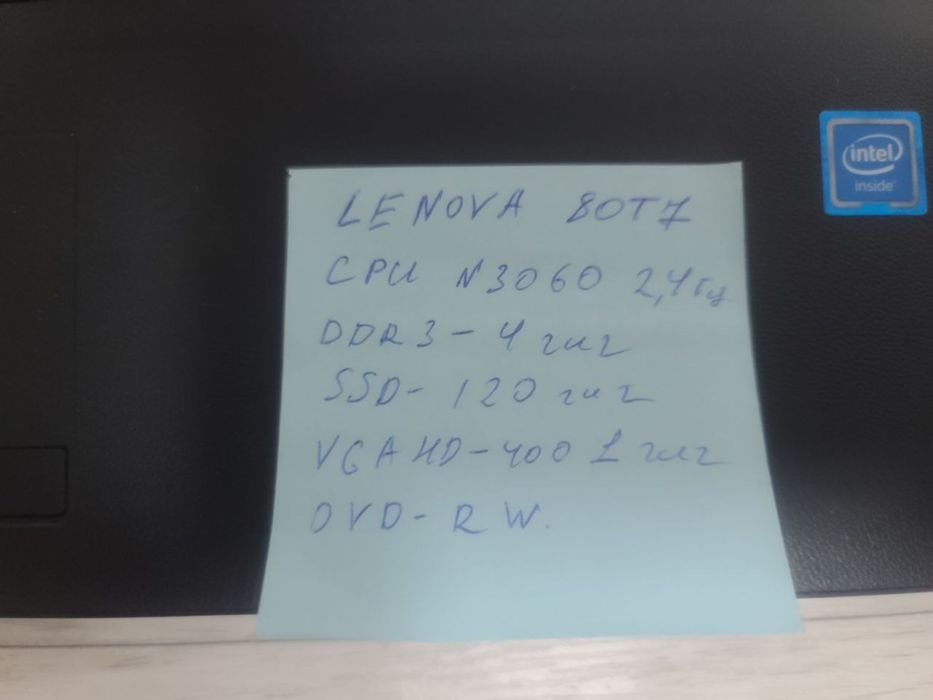 Lenovo 80T7 noutbook