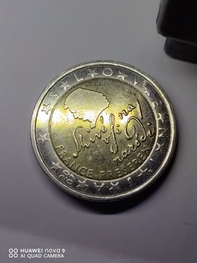Moneda de 2€ cu defect