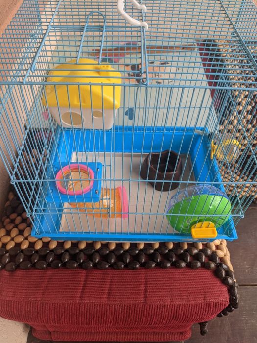 Cușcă hamster cu accesorii