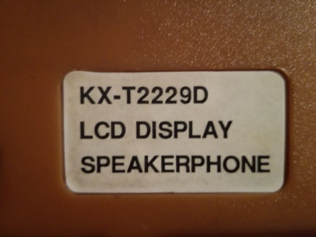 Panaphone KX-T2229D - Домашен телефон