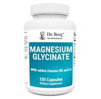 Dr. Berg Магний глицинат, Magnesium Glycinate, 400 мг, 150 капсул