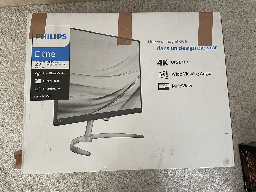 Monitor Philips Led 4k 27 inch nou nefolosit