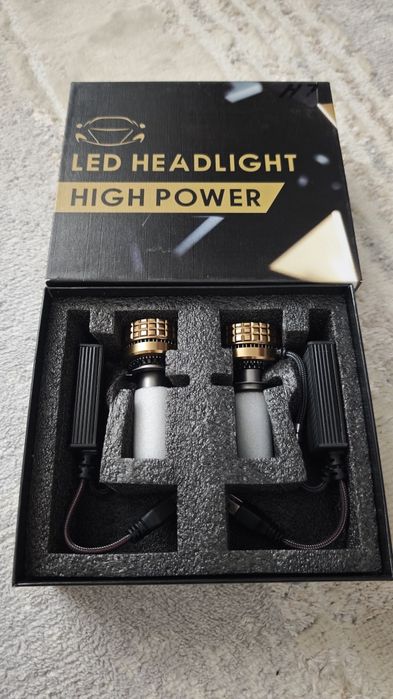 Новые Led лампы H7. Очень мощьные и яркие.