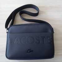 Барсетка lacoste в хорошем состоянии