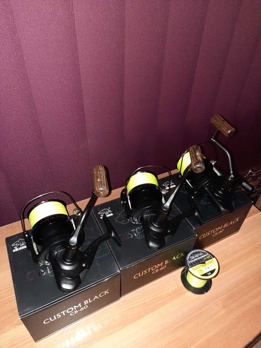 Vand 3 mulinete Okuma Custom Black CB 6000