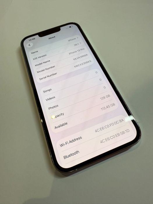 Iphone 13 Pro - 128 GB - Baterie 93 - Liber de Retea