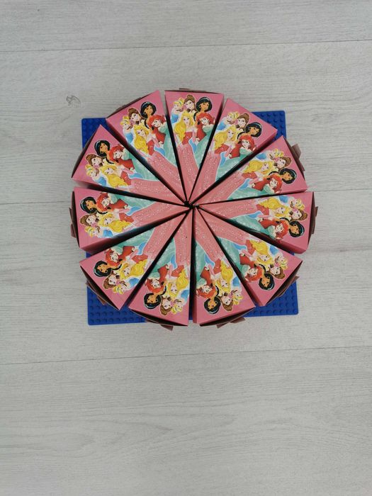 Картонена торта,  брой парчета