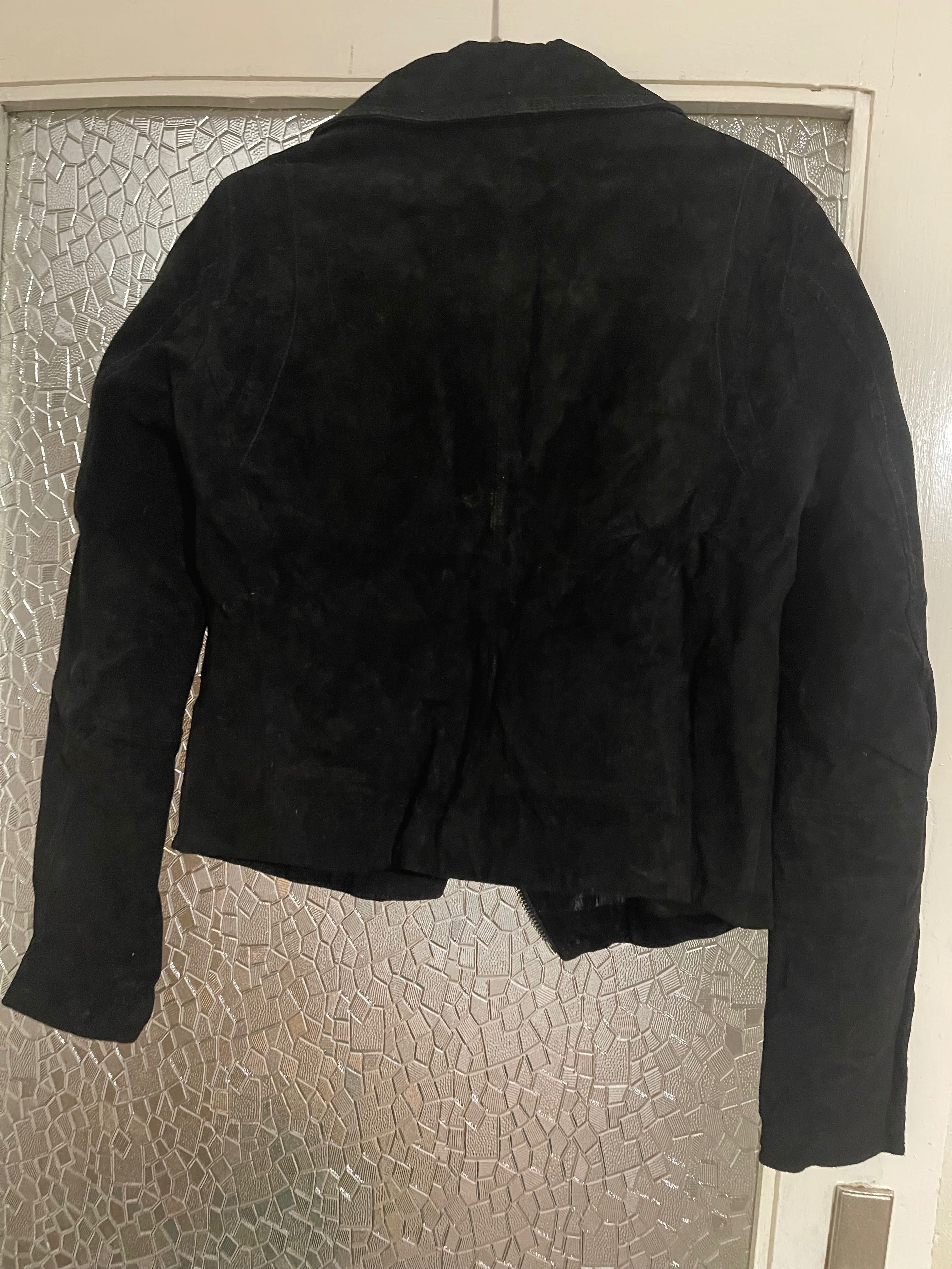 Leather jacket, imitation