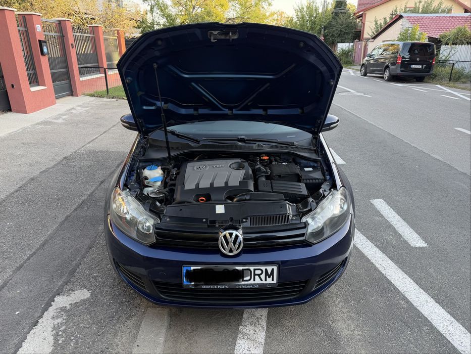 Volkswagen Golf 6 • 1.6 TDI 105CP • 2010 • Euro 5 • Albastru
