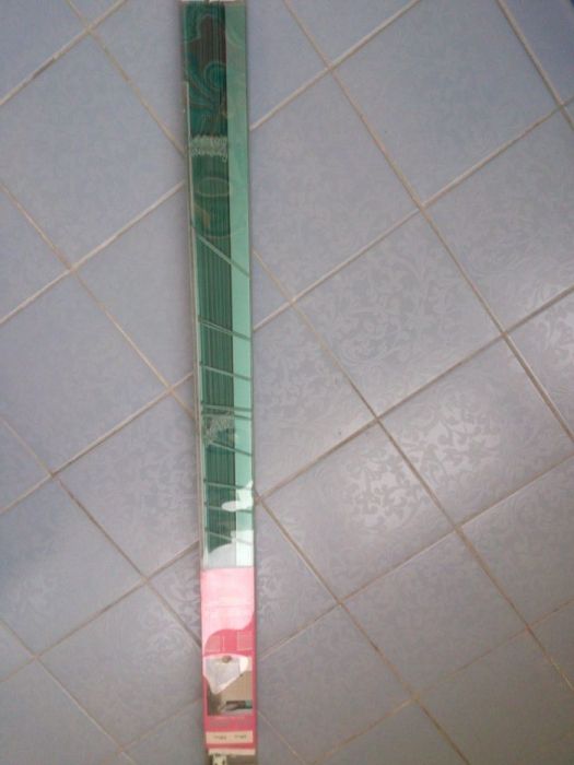 Jaluzele orizontale 100cm/240cm, verde metalizat