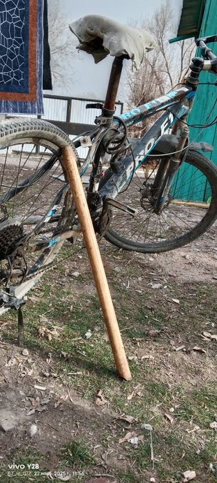 Велосипед на ходу