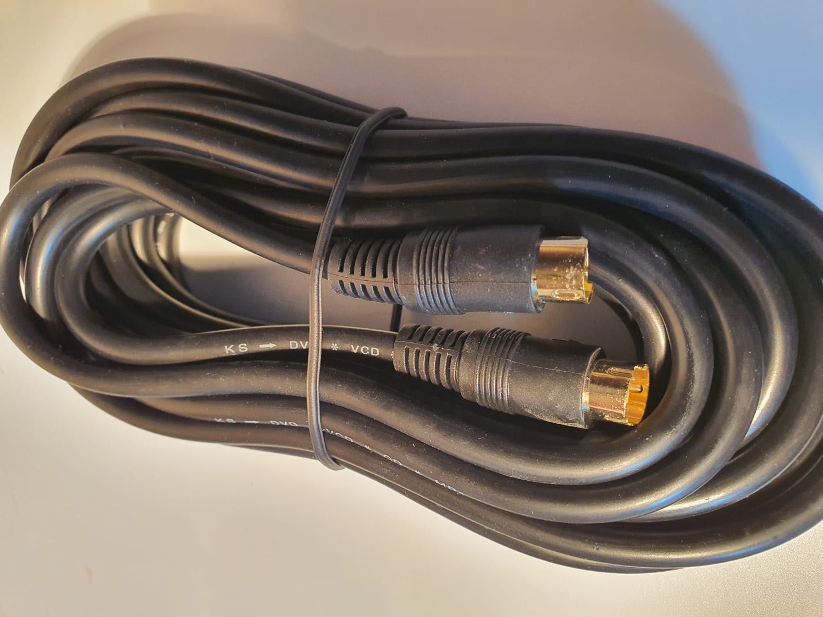 Межблочный кабель 4 DIN -4 DIN, круглый 4 контакта Премиум качество 5м