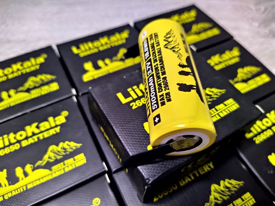 Acumulatori Liitokala Cu Lamela Lii-51S 26650 / 5100mAh / 20A