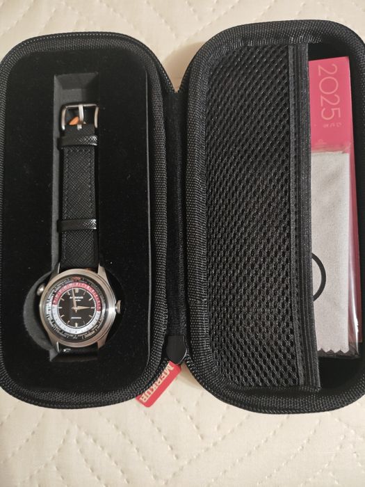 Merkur World Time Dual Crown
