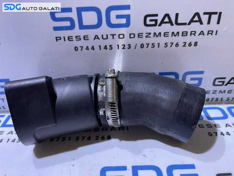 Tub Tubulatura Racord Cot Admisie Aer Turbo Turbina Turbosuflanta VW Passat B6 2.0 TDI CBAA CBAB CBAC CBBB CBDC 2006 - 2010 Cod 03L131111G 5N0145828D [D0240]