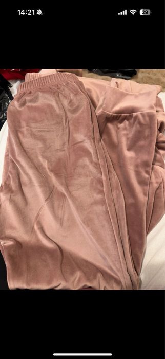 Set pijama 2 piese catifea marimea L