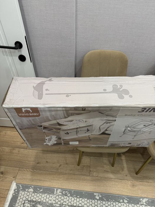 Ванночка со стойкой + пеленальная