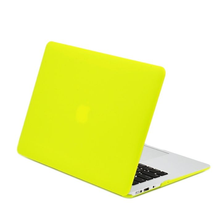 Carcasa geanta Macbook Air 11'' A1465 galben neon = 120 RON