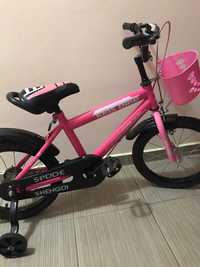 Bicicleta fete cu roti ajutatoare 16 inch