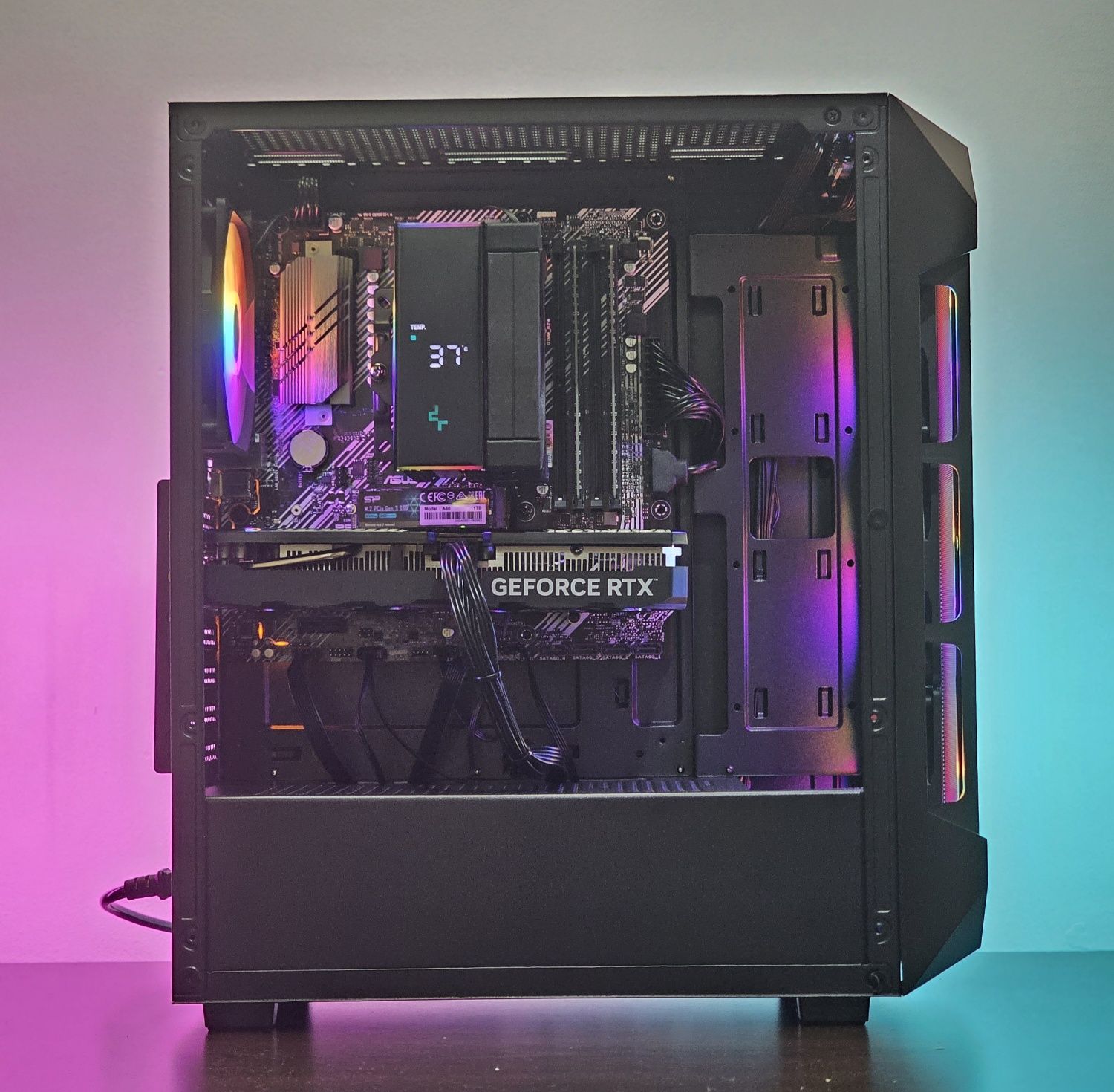 RTX 4060/Ryzen 7-5700X/RAM 32GB/SSD 1TB/Чисто Нов+Гаранция