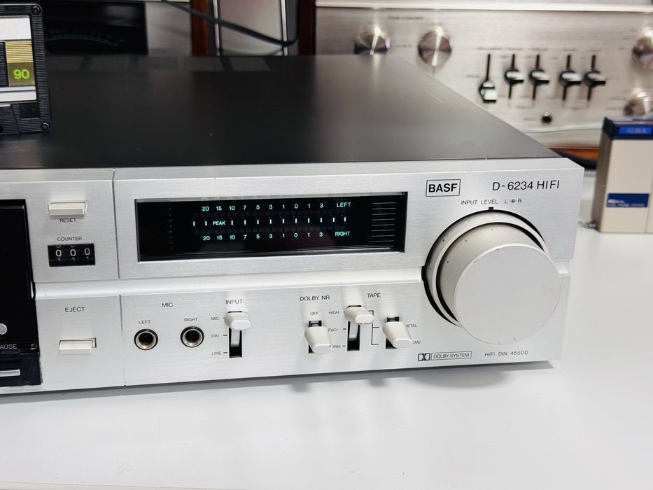 Deck nemțesc HIFI BASF D-6234,sunet deosebit,servisat,an 1979, 8.5 kg