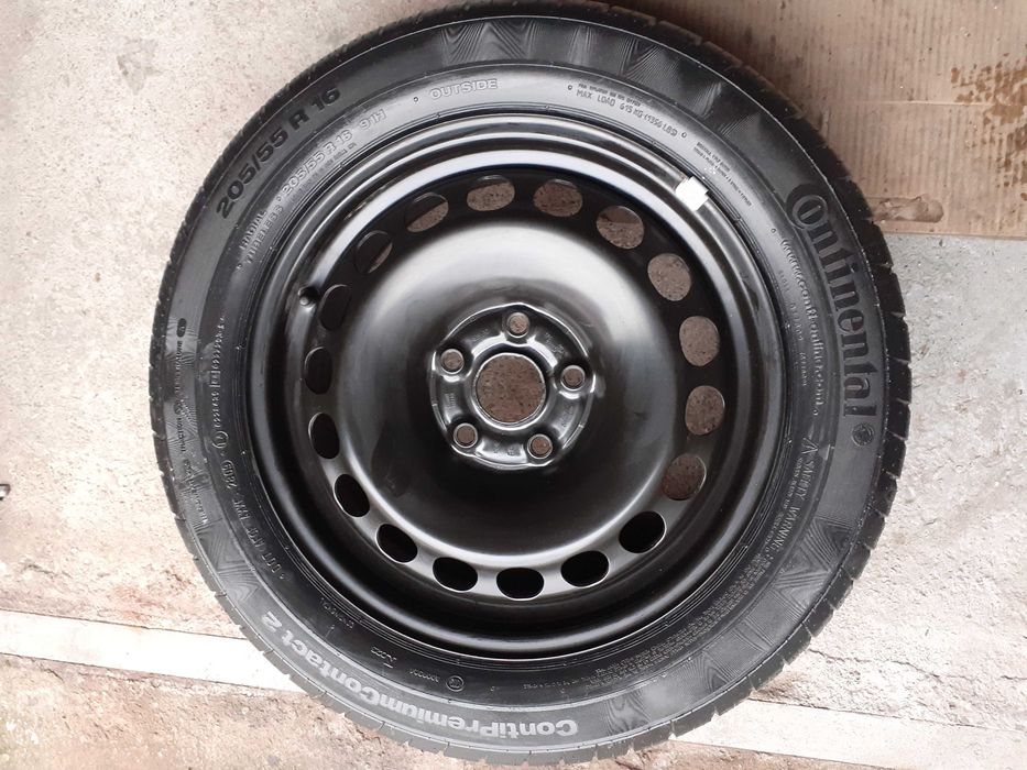 Roata rezerva VW Passat,Golf,Touran,SKODA Octavia,Yeti    205/55 R16