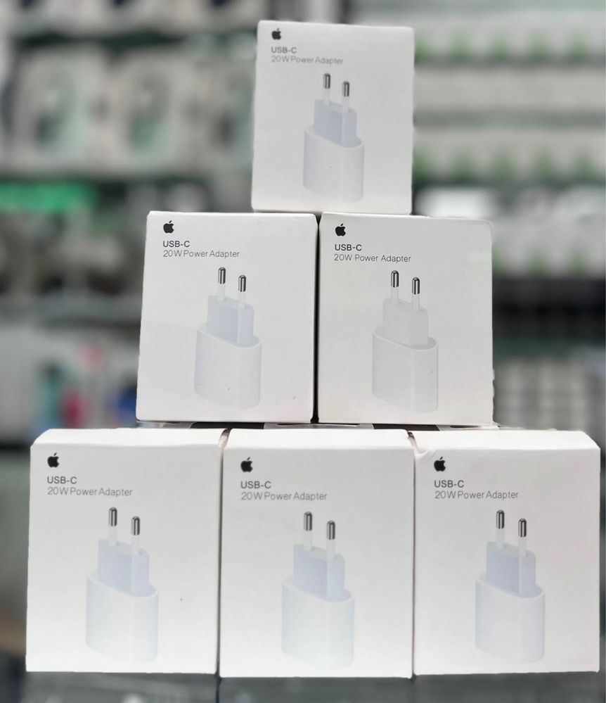 ОРИГИНАЛ iPhone Zaryadka USB-C Kabel Зарядка для iPhone Adapter Apple