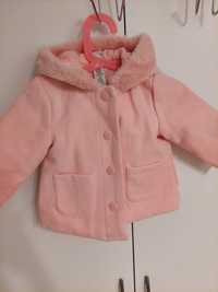 Palton fetite roz