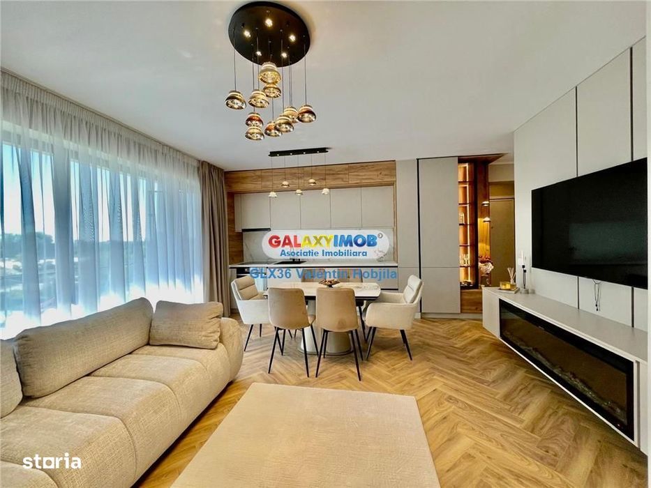Vanzare apartament 3 camere mobilat Baneasa Straulesti Petrom City