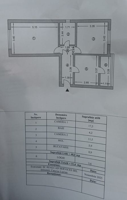 Apartament doua camere Siret