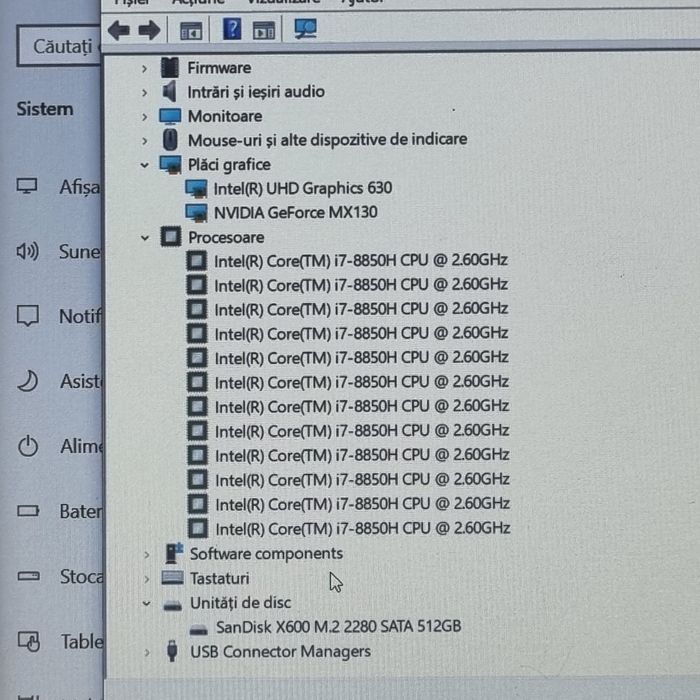 Dell I7-8850H, Ssd 512Gb