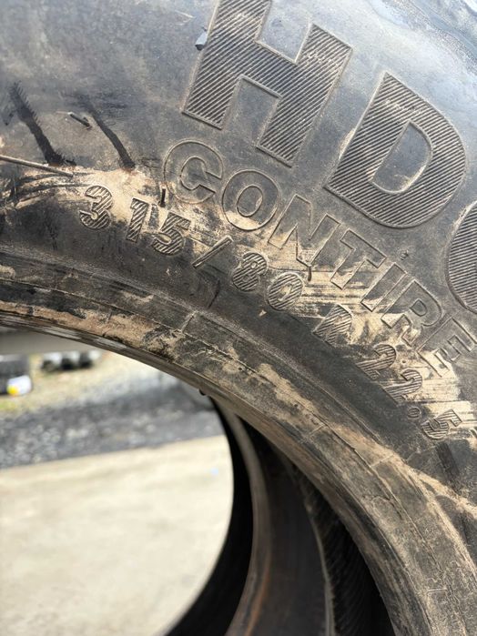 Anvelope Camion Continental 315/80- Stare foarte buna, garantie!