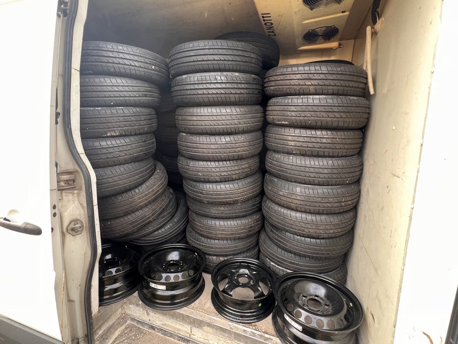 Anvelope noi + roti complete