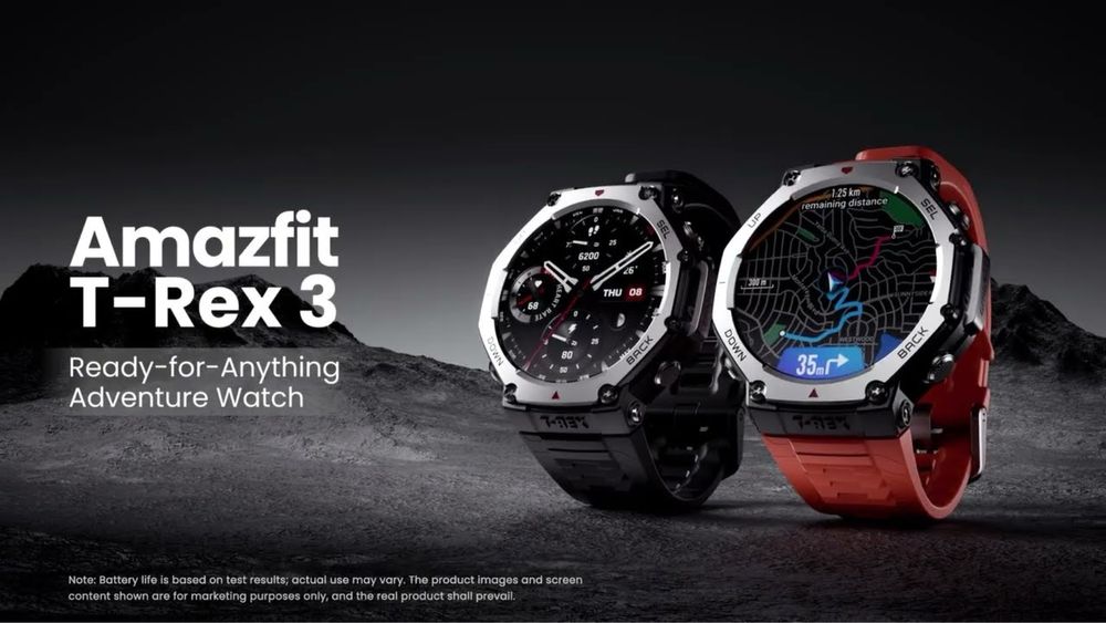 Новый Amazfit T-Rex 3 • Часы •