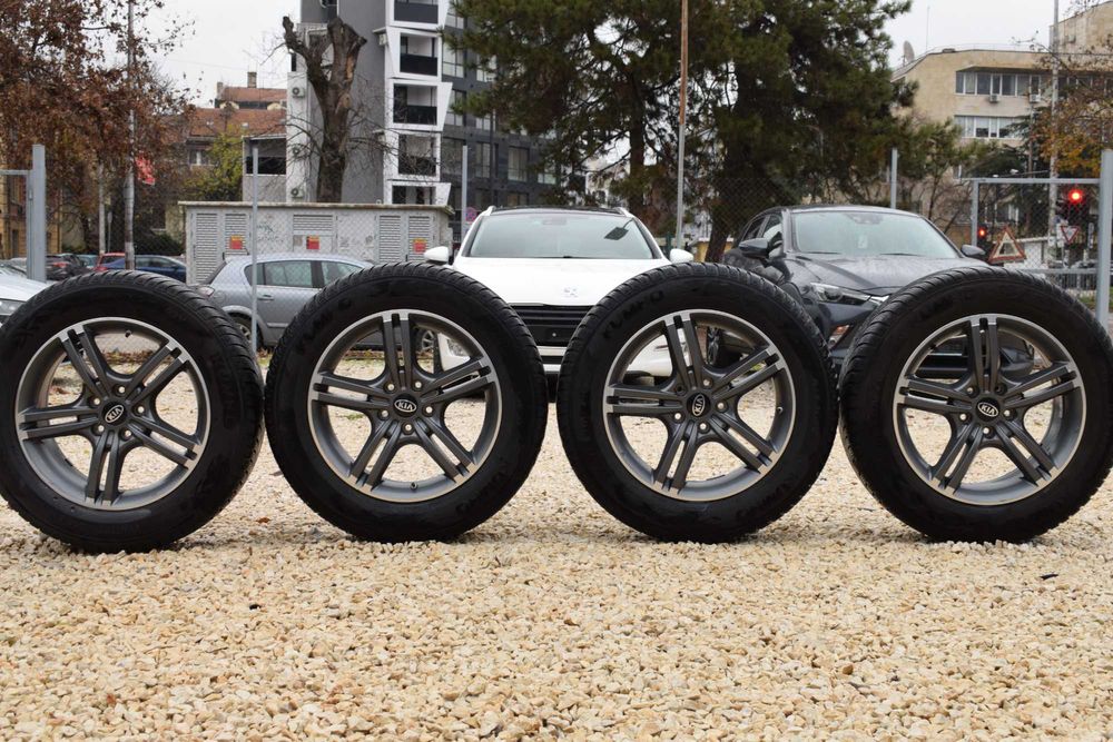 Оригинални алуминиеви джанти със зимни гуми за  !Kia !Киа !Хюндай