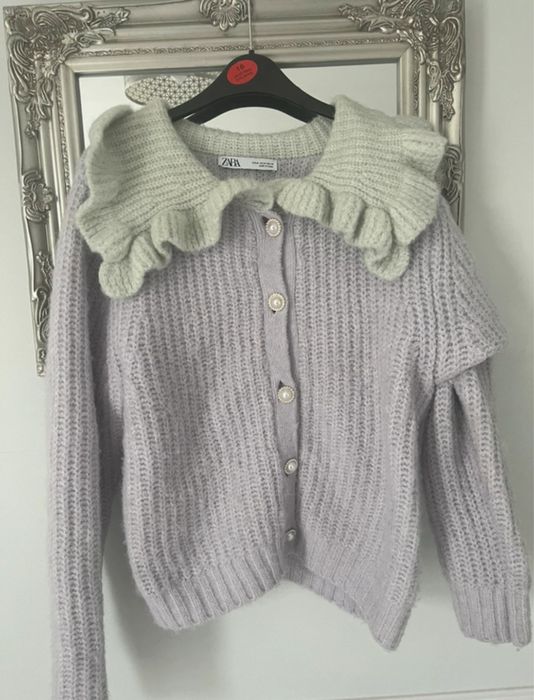 Jerseu Zara nasturi bijuterie