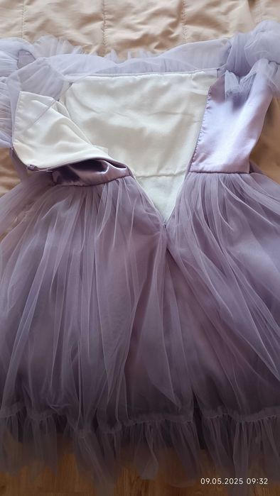 Детска официална рокля р.140