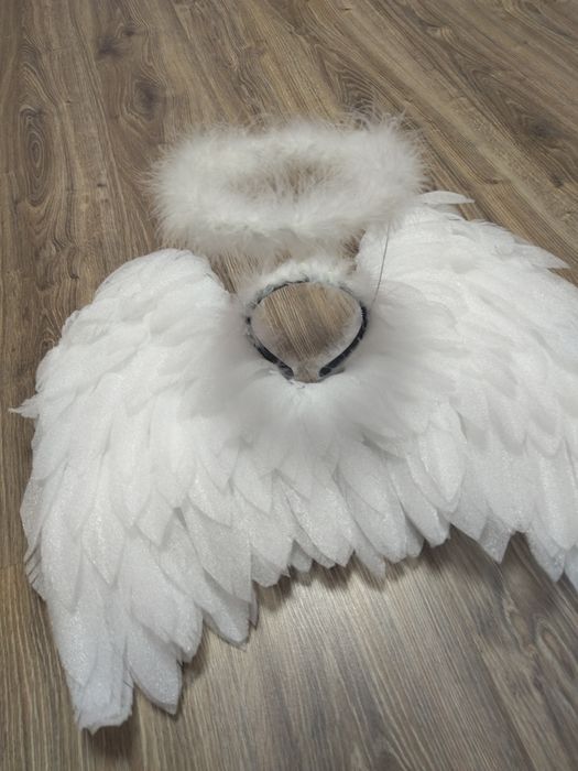 Продаю крылья ангела и нимб ( диадема ангела)