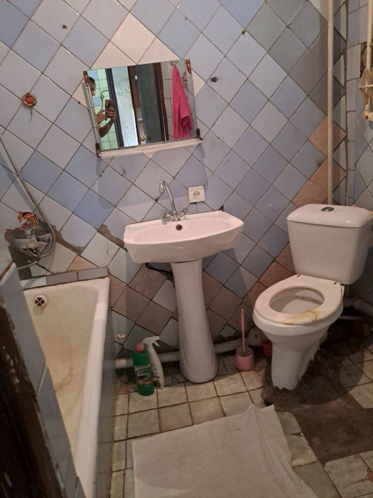Домбрабад, 2х комнатная квартира, без ремонта 43.000