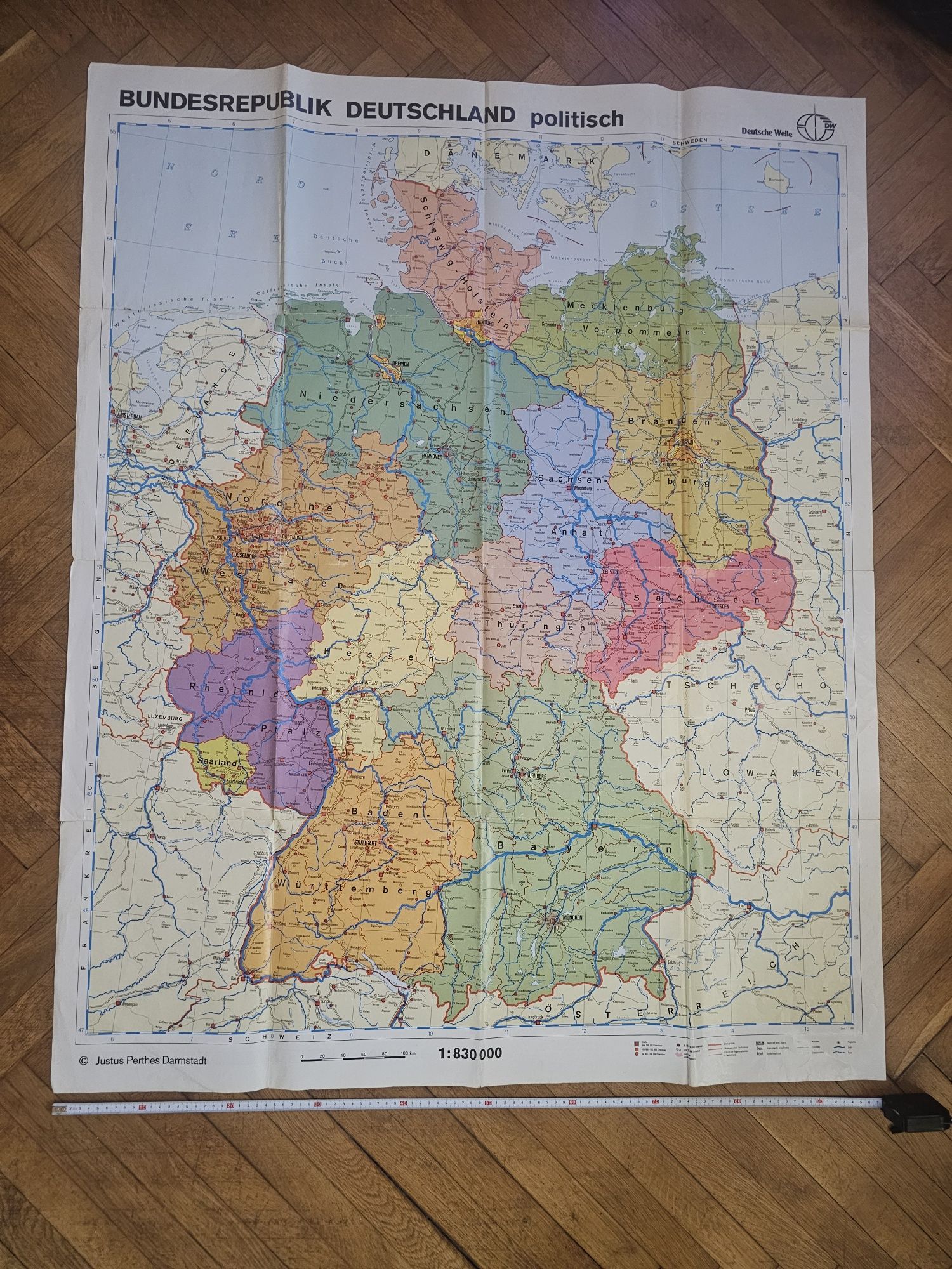 Карта на Германия