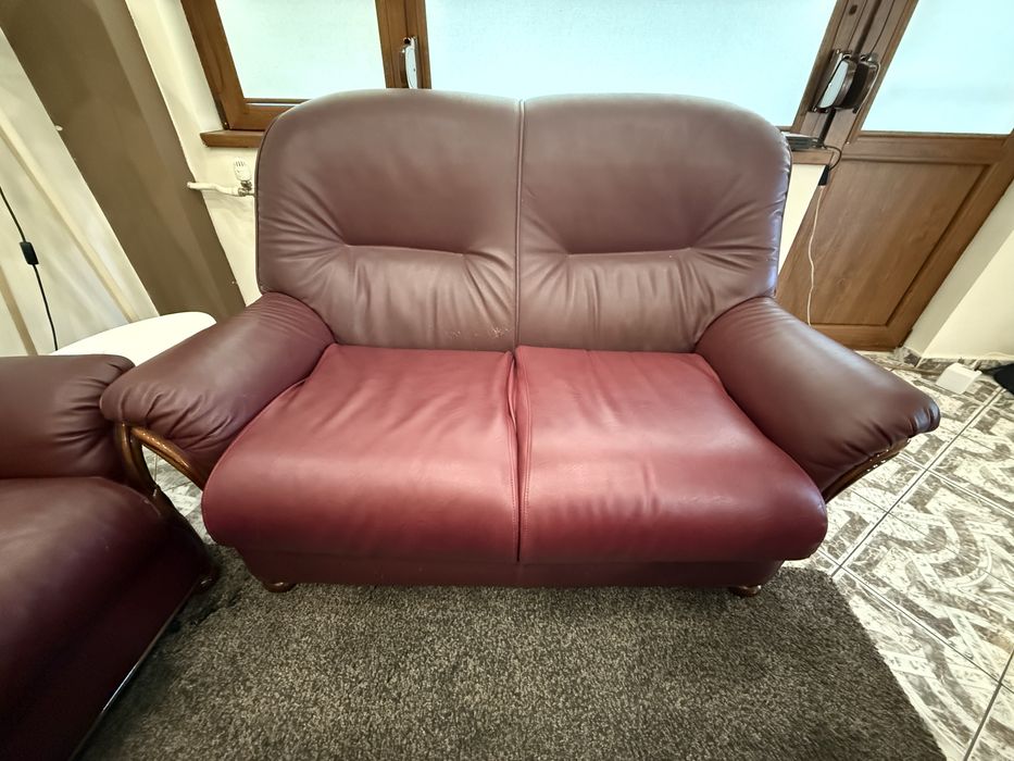 Кожена холова гарнитура