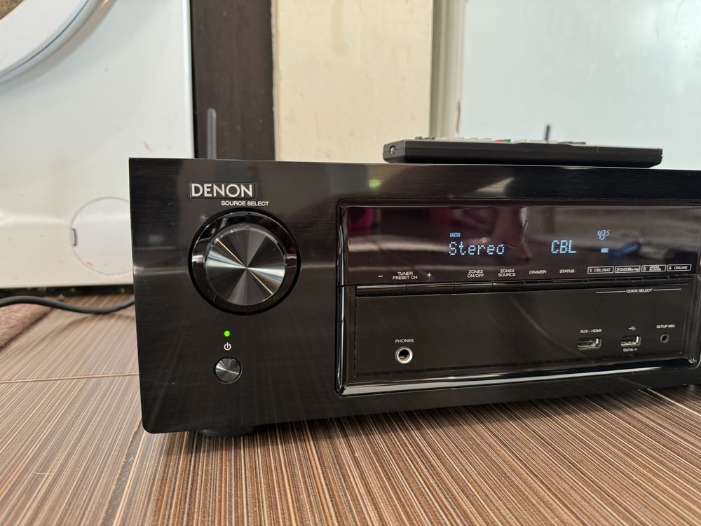 Denon AVR-X1100 Bluetooth Wi-Fi Качествен ресивър