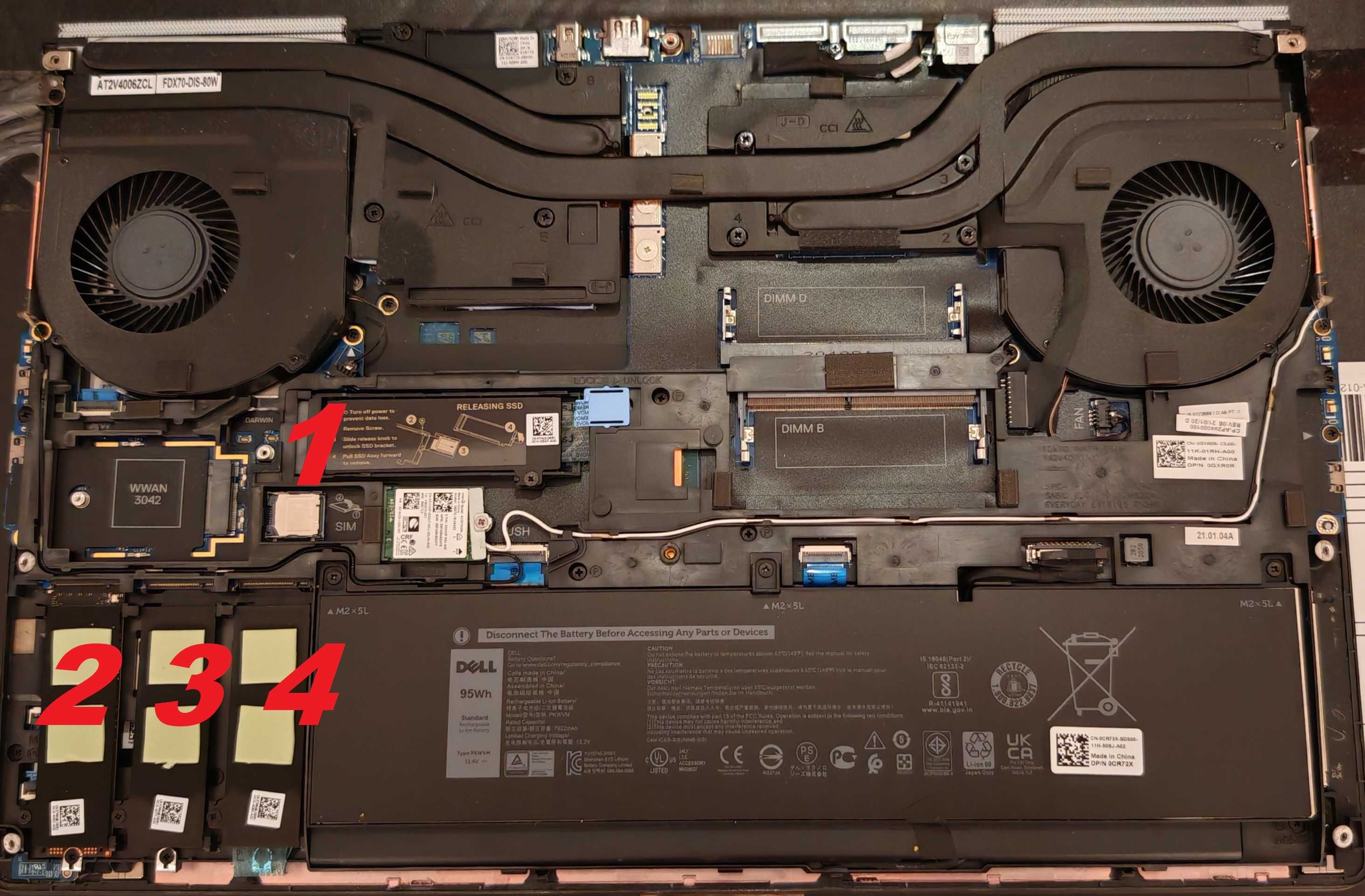 Dell Precision 7750/Core i7-10850H/RTX 3000 6GB/16GB RAM/512G SSD/17.3