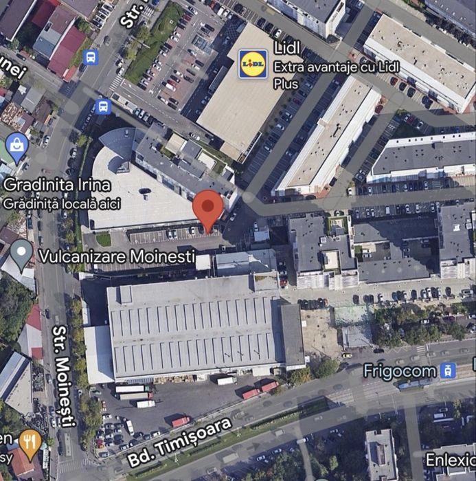 Parcare Timisoara 58 / Moinesti / Gorjului. Parter interior / exterior