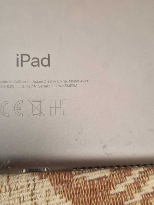 Ecran  iPad 10.2" 7th Gen A2197