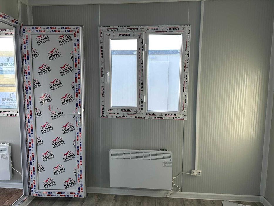 Container de locuit 8x3 m cu baie utilata Karcontainer