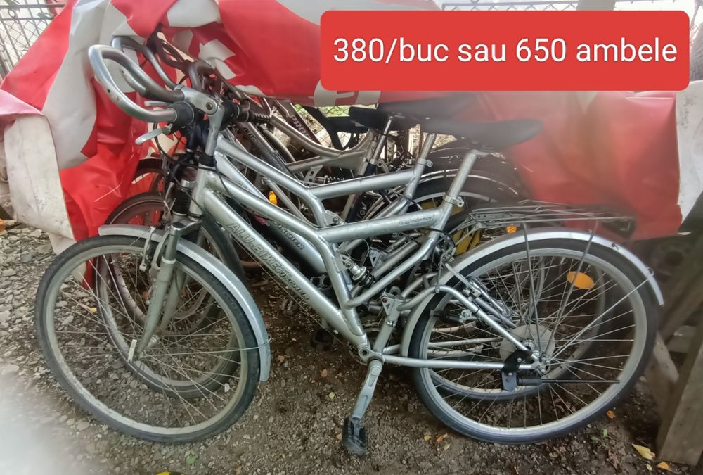 Bicicleta/biciclete full suspension frâne disc /aluminiu